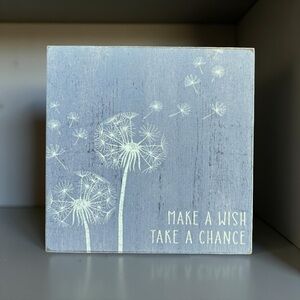 Gray & White Dandelion Dimensional Wood Wall Art Decor